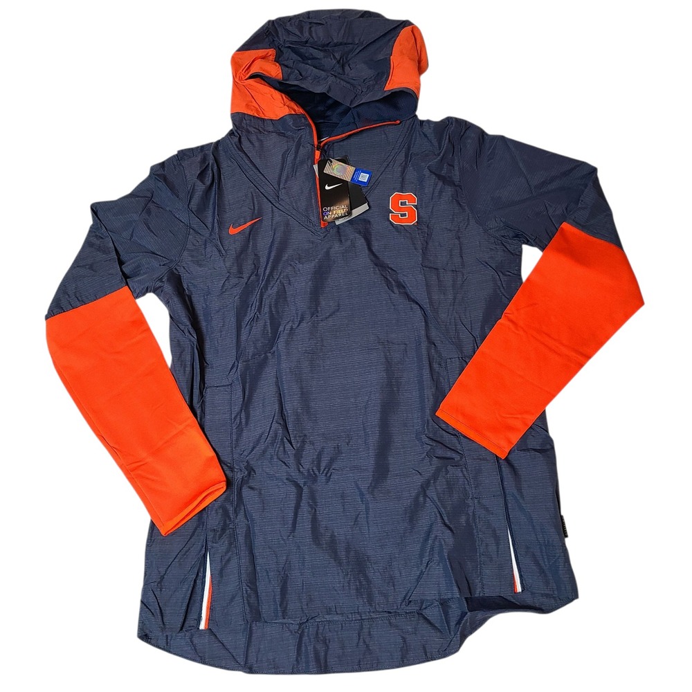 Syracuse Orange Nike Men's Pullover Repel On-Field Jacket Blue CQ5235-419 Medium